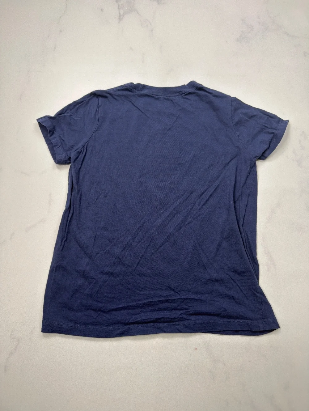 Nike Graphic Tee Navy Casual Cotton - Boys XL